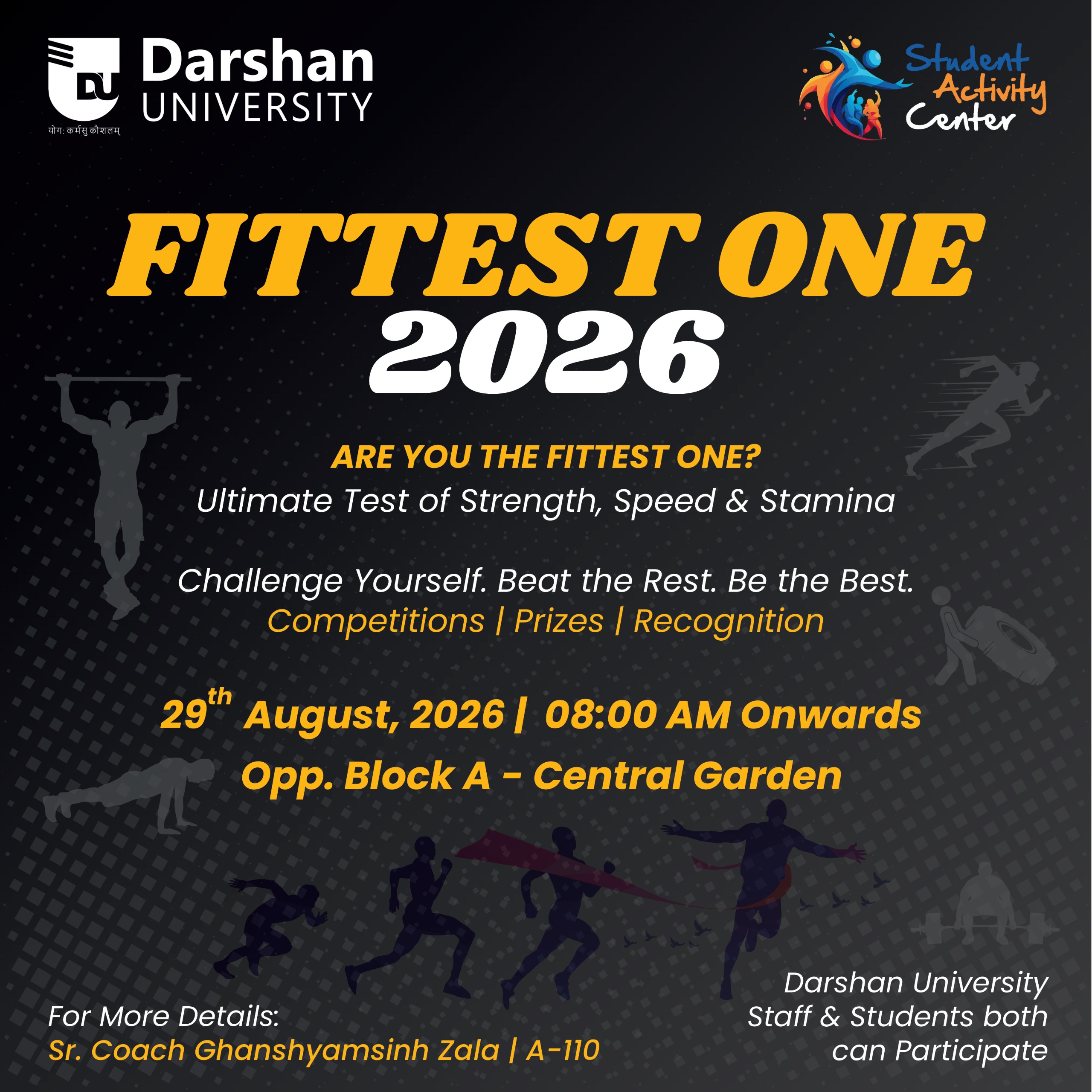 DARSHAN UNIVERSITY FITTEST ONE - 2026.